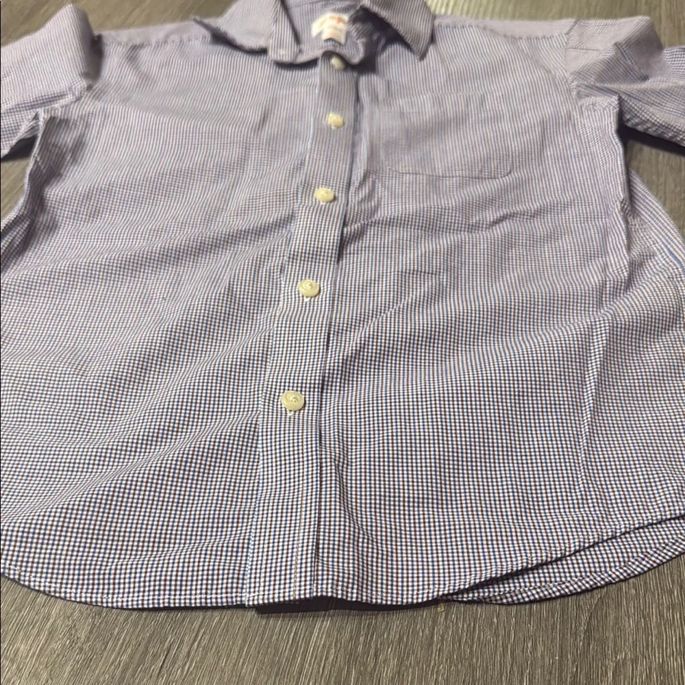 Cat & Jack Blue Button Down Shirt